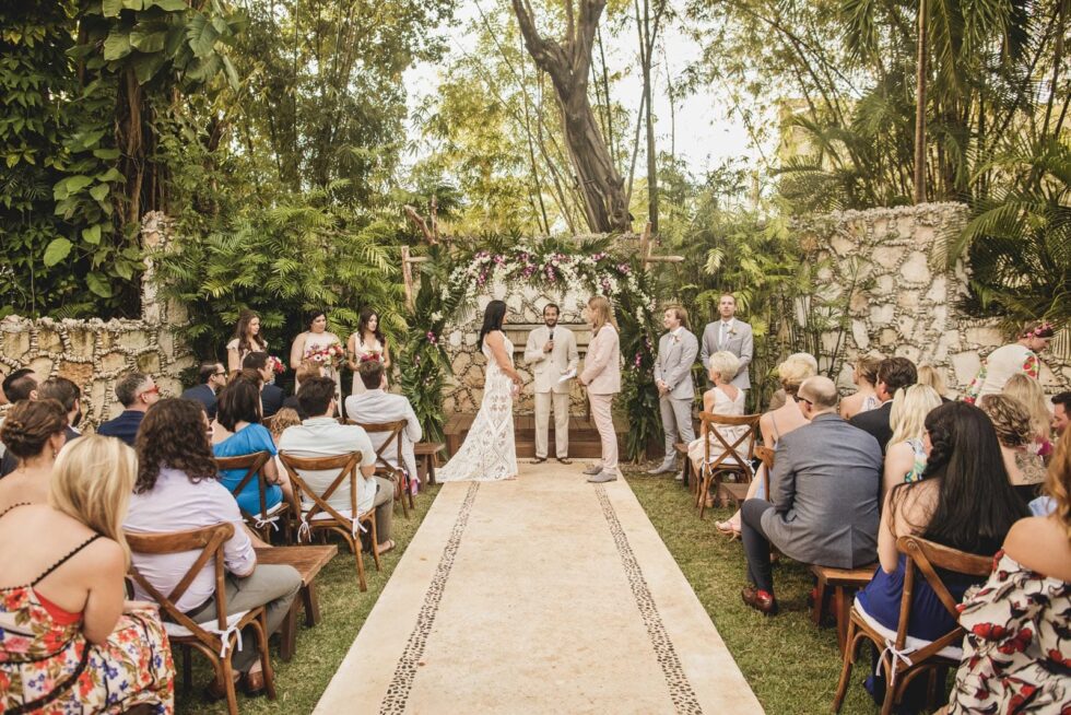 Garden & Terrace Wedding Photos in Mexico City