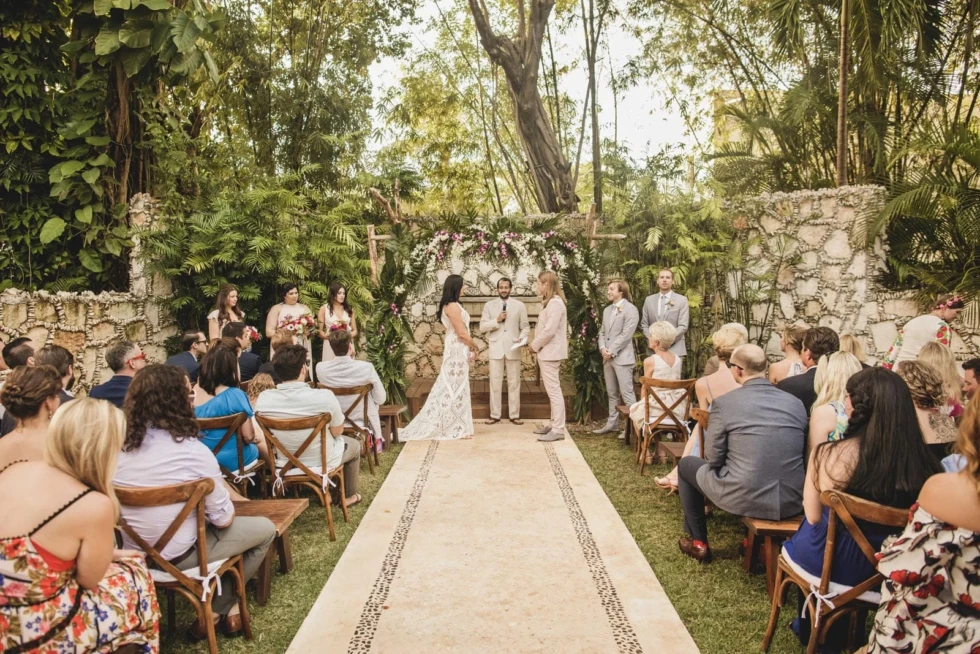 Garden & Terrace Wedding Photos in Mexico City